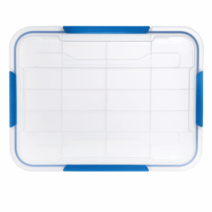 6 Pack - Ezy Storage Waterproof 3Gal/12Qt/11.4L Storagee Box IP67
