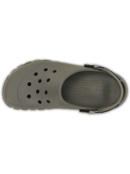 Crocs Adult Offroad Adjustable Sport Clogs, Smoke/Charcoal, W12/M10