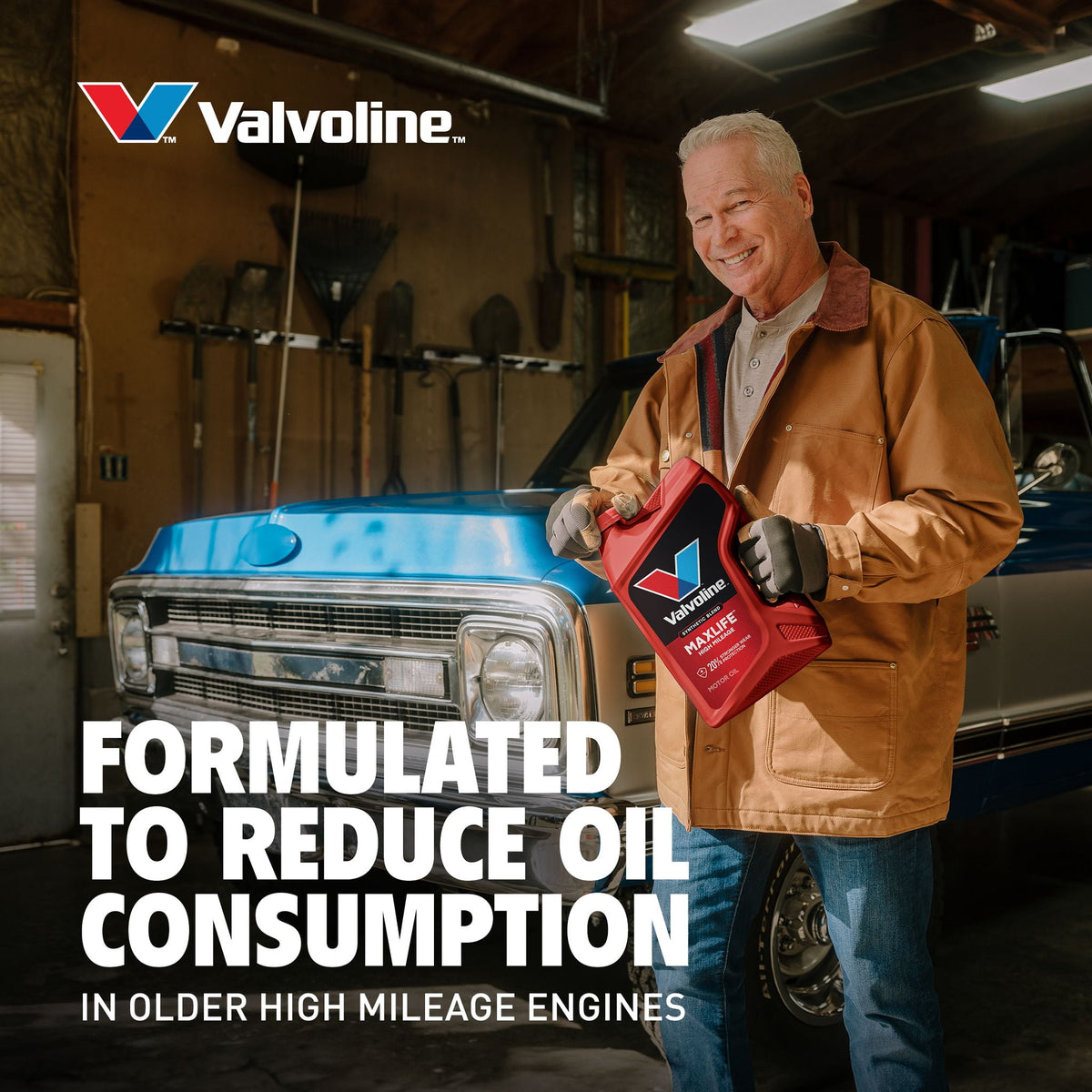 (2 pack) Valvoline MaxLife High Mileage 5W-30 Synthetic Blend Motor Oil 5 Quart