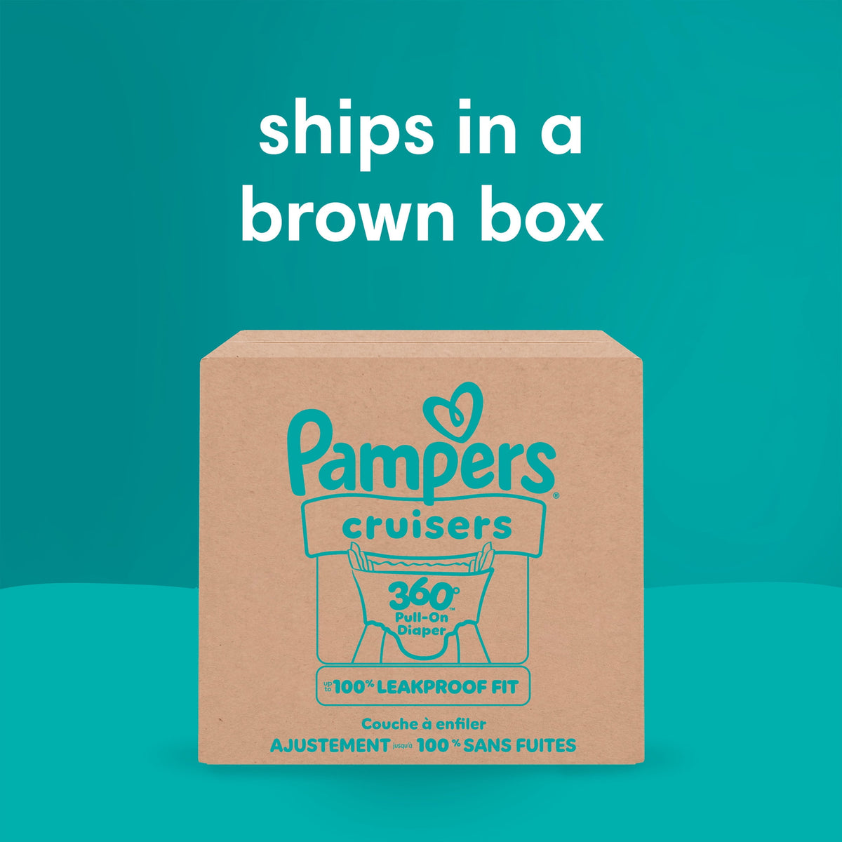 Pampers Cruisers 360 Baby Diapers Size 5, 128 Count (Select for More Options)