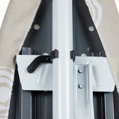 Mainstays T-Leg Ironing Board, 53 in x 14 in, Adjustable Height, Steel Frame, Cotton Cover
