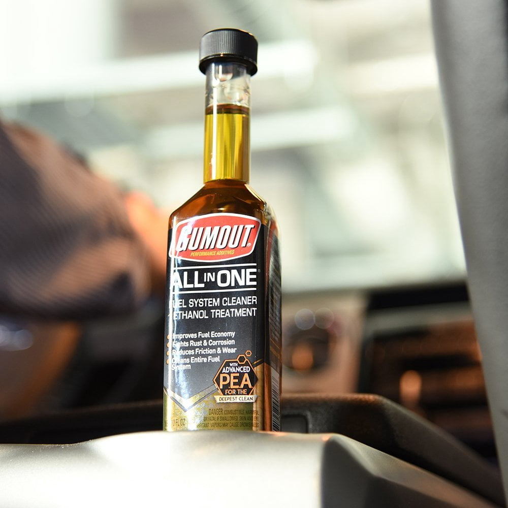(6 pack) Gumout All-In-One Complete Fuel System Cleaner Additive, 10 oz