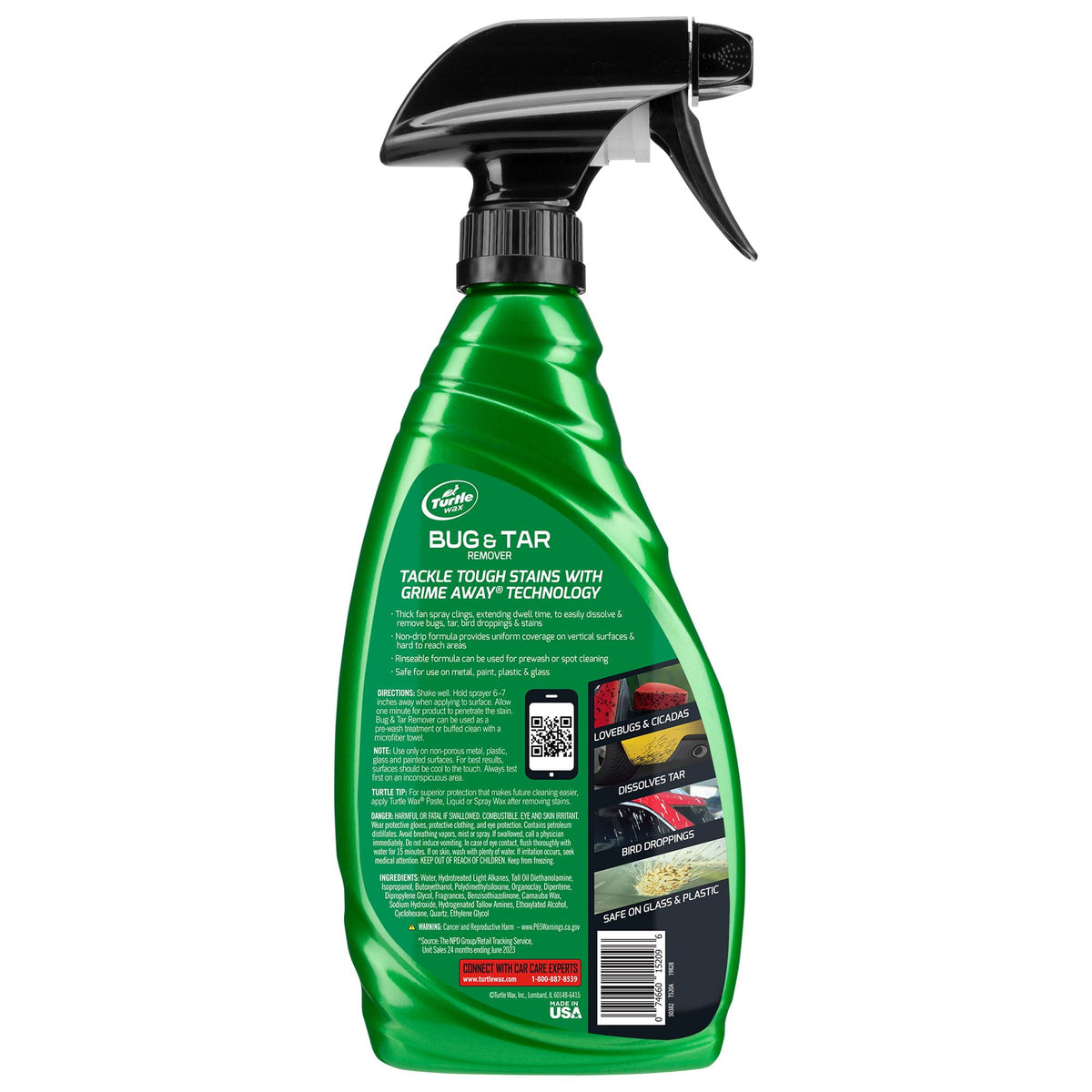 (5 pack) Turtle Wax 50783 Bug and Tar Remover Trigger, 16 oz