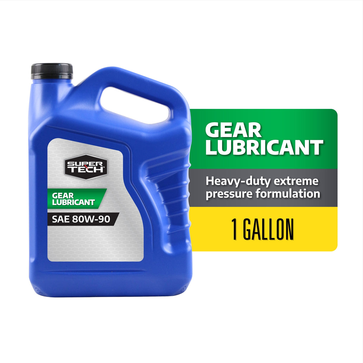 Super Tech SAE 80W-90 Multi-Purpose Gear Oil, 1 Gallon