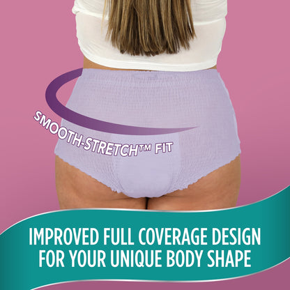 Assurance Women's Incontinence and Postpartum Underwear, XXL, Maximum Absorbency, 54 Count