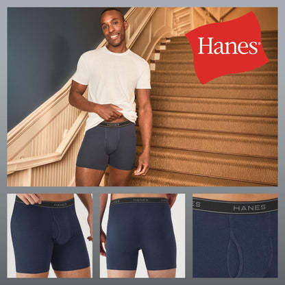 Hanes Men's Value Pack Assorted Boxer Briefs