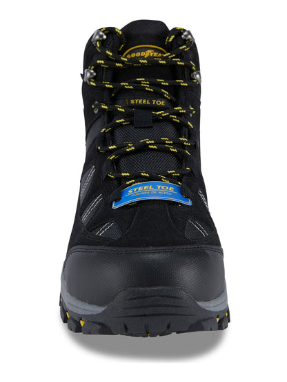 Goodyear Men's Teton Steel Toe Outdoor Hiker Work Boots, Wide Available