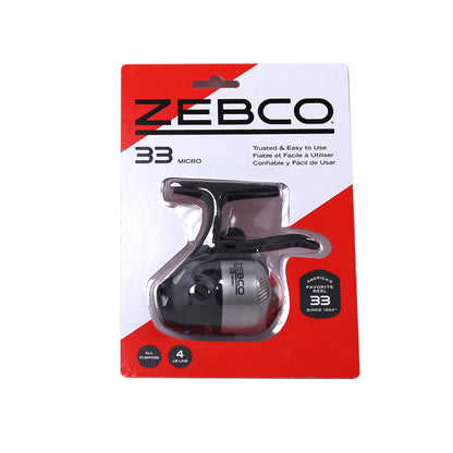 (2 pack) Zebco 33 Micro Triggerspin Fishing Reel
