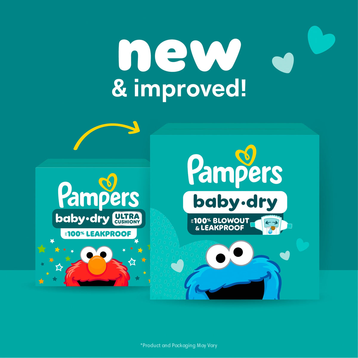 Pampers Baby Dry Baby Diapers Size 3, 104 Count (Select for More Options)