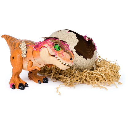 Jurassic World Primal Hatch T-Rex, Interactive Dinosaur Toy for Kids Ages 5 and up