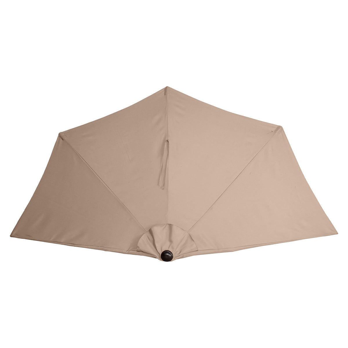 Villacera 9FT Outdoor Half Patio Umbrella - Balcony Furniture, Beige