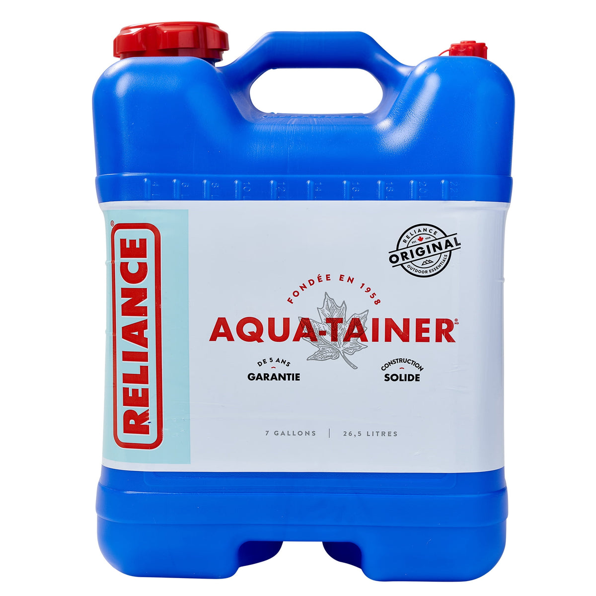 (2 pack) Reliance Aqua-Tainer Water Storage Container 7 Gallon