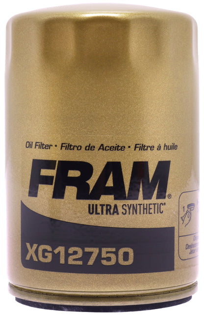 (3 pack) FRAM Ultra Synthetic XG12750, 20K mile Replacement Oil Filter