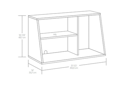 Mainstays Gamer TV Stand Console for TVs up to 32 in, Black Finish