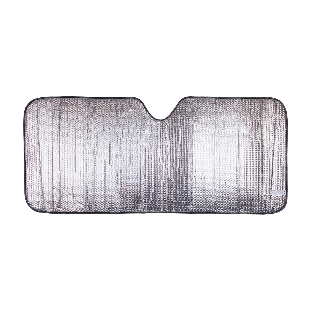 (2 pack) Genuine Dickies Silver Carbon Fiber Accordion Windshield Sun Shade, 41131WDI