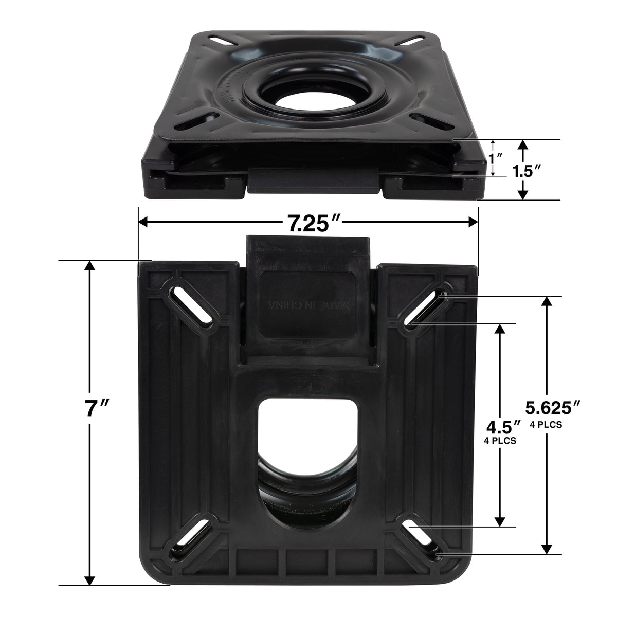 Springfield Marine Boat Seat Swivel w/ Quick Release