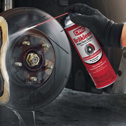 (6 pack) CRC 05089 Brakleen Non-Flammable Brake Parts Cleaner - 19 oz. - Ideal for Cars, Trucks, & Motorcycles - Safe for All Brake Parts