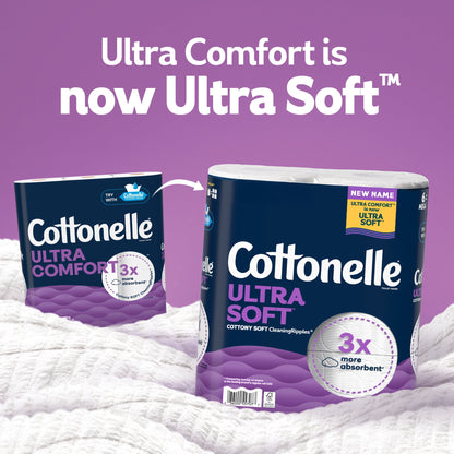 Cottonelle Ultra Soft Toilet Paper, 36 Mega Rolls
