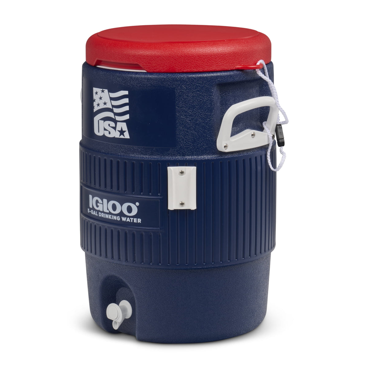 Igloo 5 Gallon Heavy-Duty beverage Jug, Red White and Blue