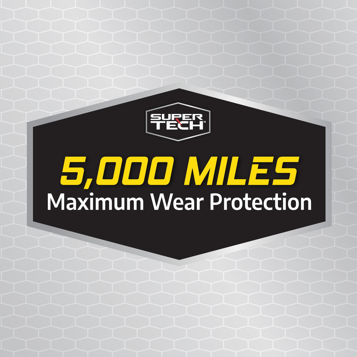 Super Tech All Mileage Synthetic Blend Motor Oil SAE 20W-50, 5 Quarts