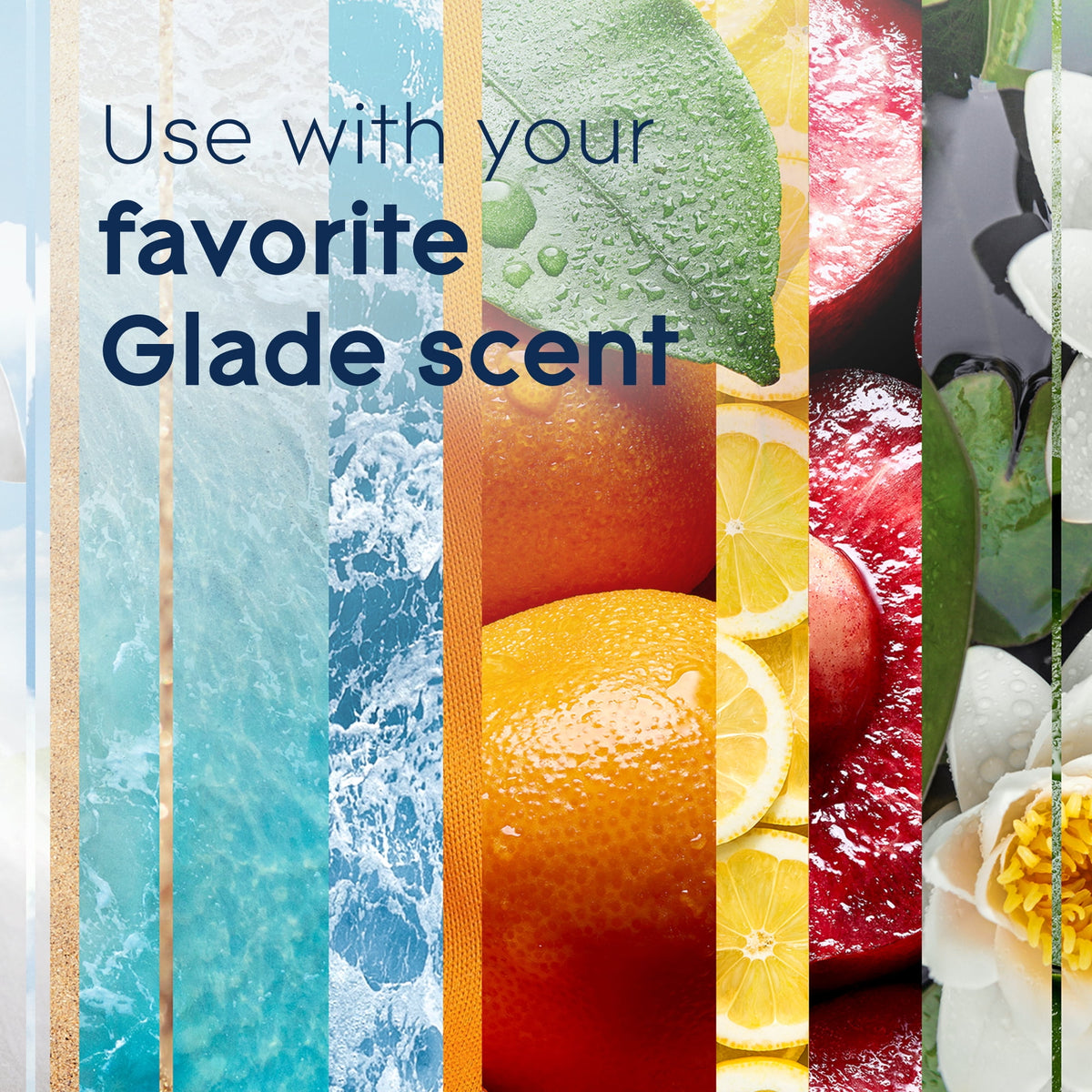 (4 pack) Glade Automatic Spray Holder, Battery-Operated Air Freshener, 10.2 oz