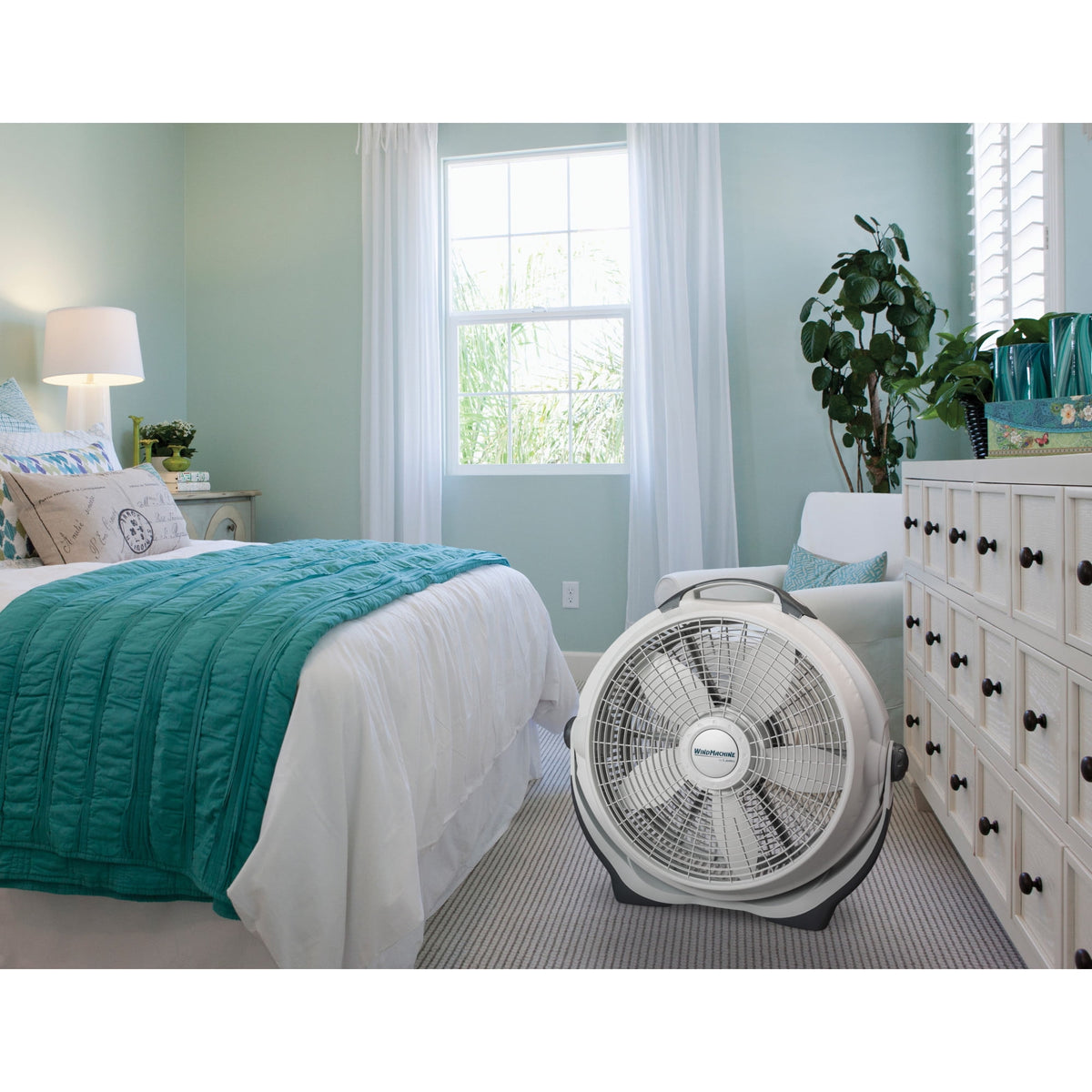 Lasko Wind Machine 20" 3-Speed Pivoting Head Air Circulator Fan A20301
