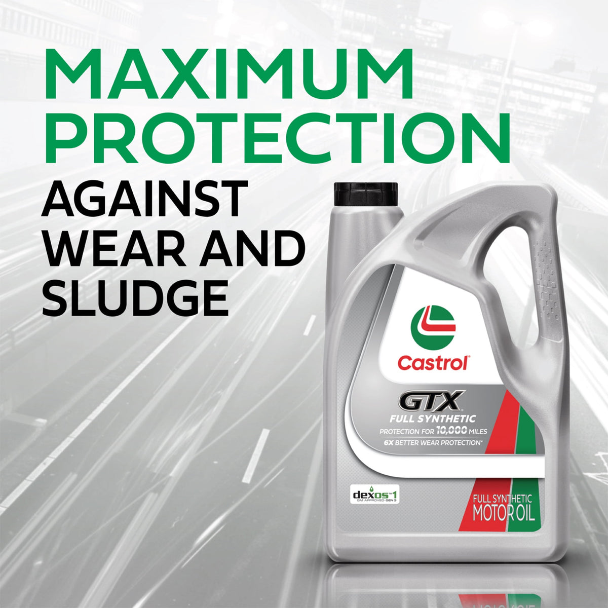 (2 pack) Castrol GTX Full Synthetic 0W-20 Motor Oil, 5 Quarts