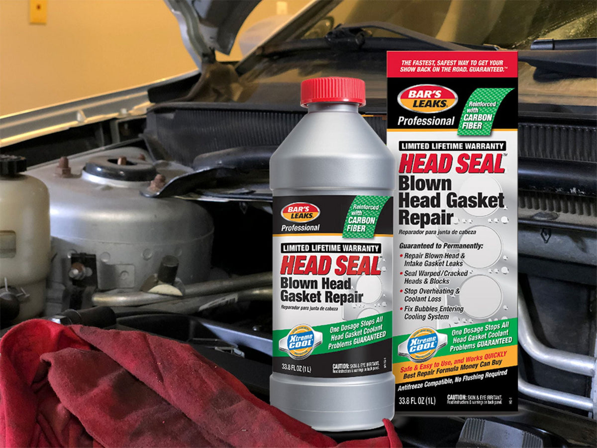 Bar's Leaks Head Seal Blown Head Gasket Repair, Automotive Additive, 33.8 oz