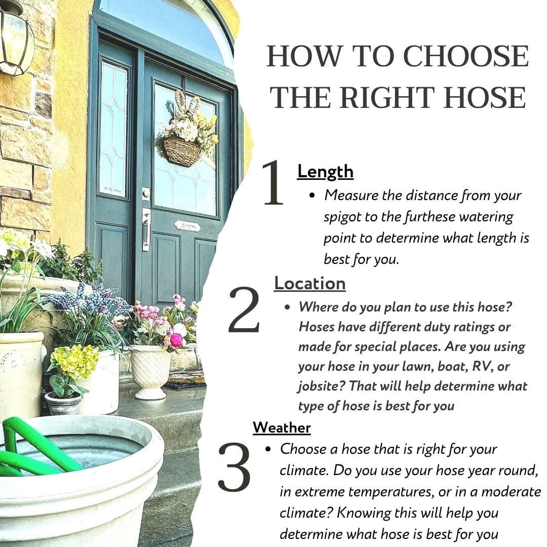 Expert Gardener 5/8- Inch x 100-Foot Medium Duty Garden Hose