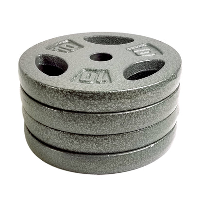 CAP Barbell, 40 lb Standard 1" Weight Plate Set, (10 lb x 4)