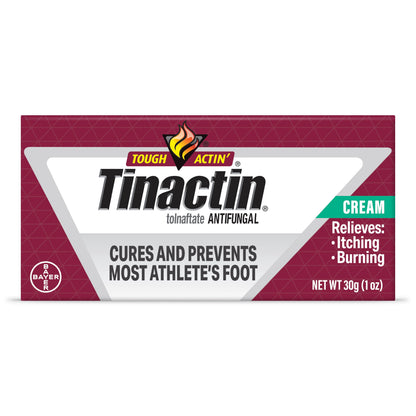 (3 pack) Tinactin Tolnaftate Athlete's Foot Treatment Antifungal Cream, 30G Tube