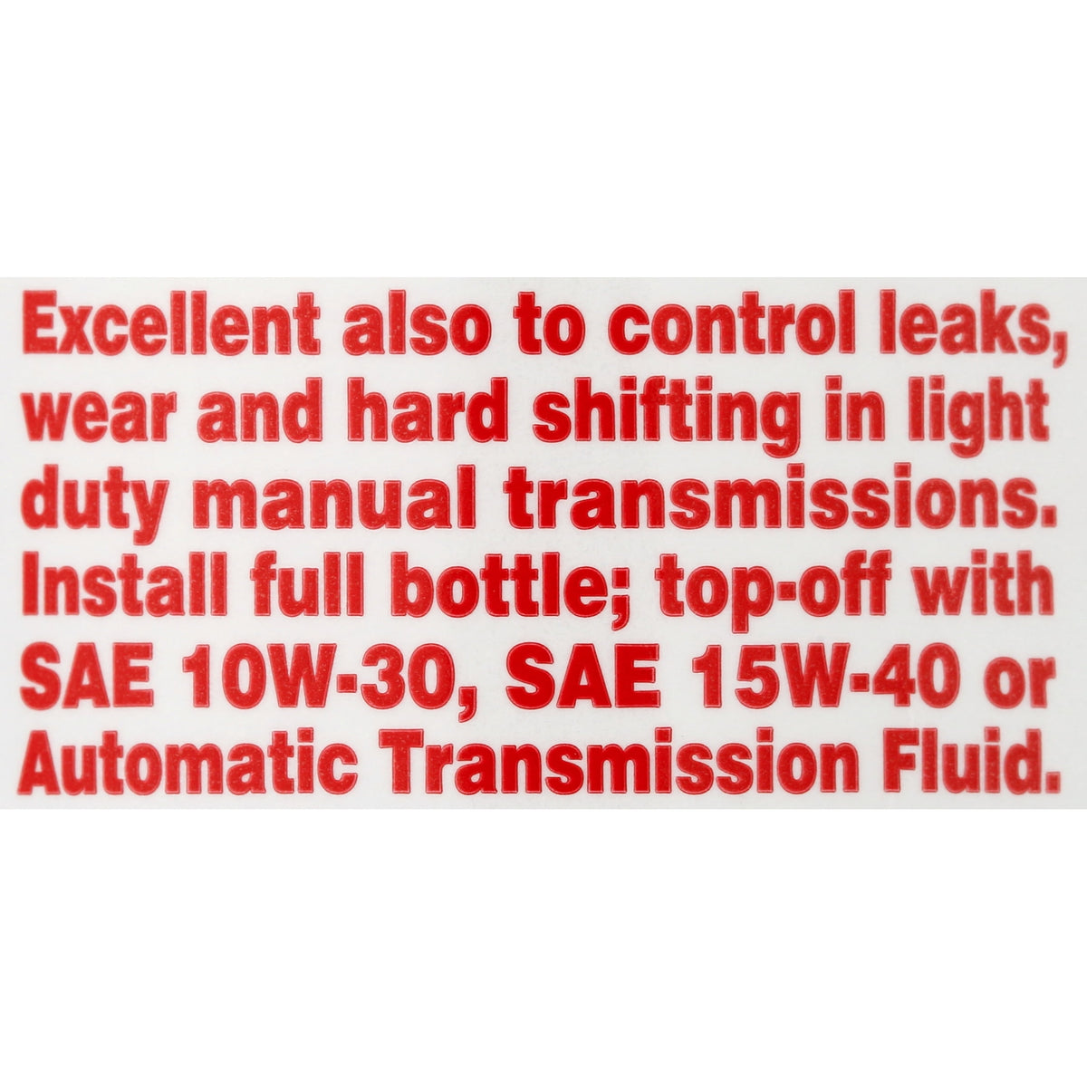 (2 pack) Lucas 10009 Transmission Fix Automotive Performance Additive 24 Ounce - Stops Transmission Slips