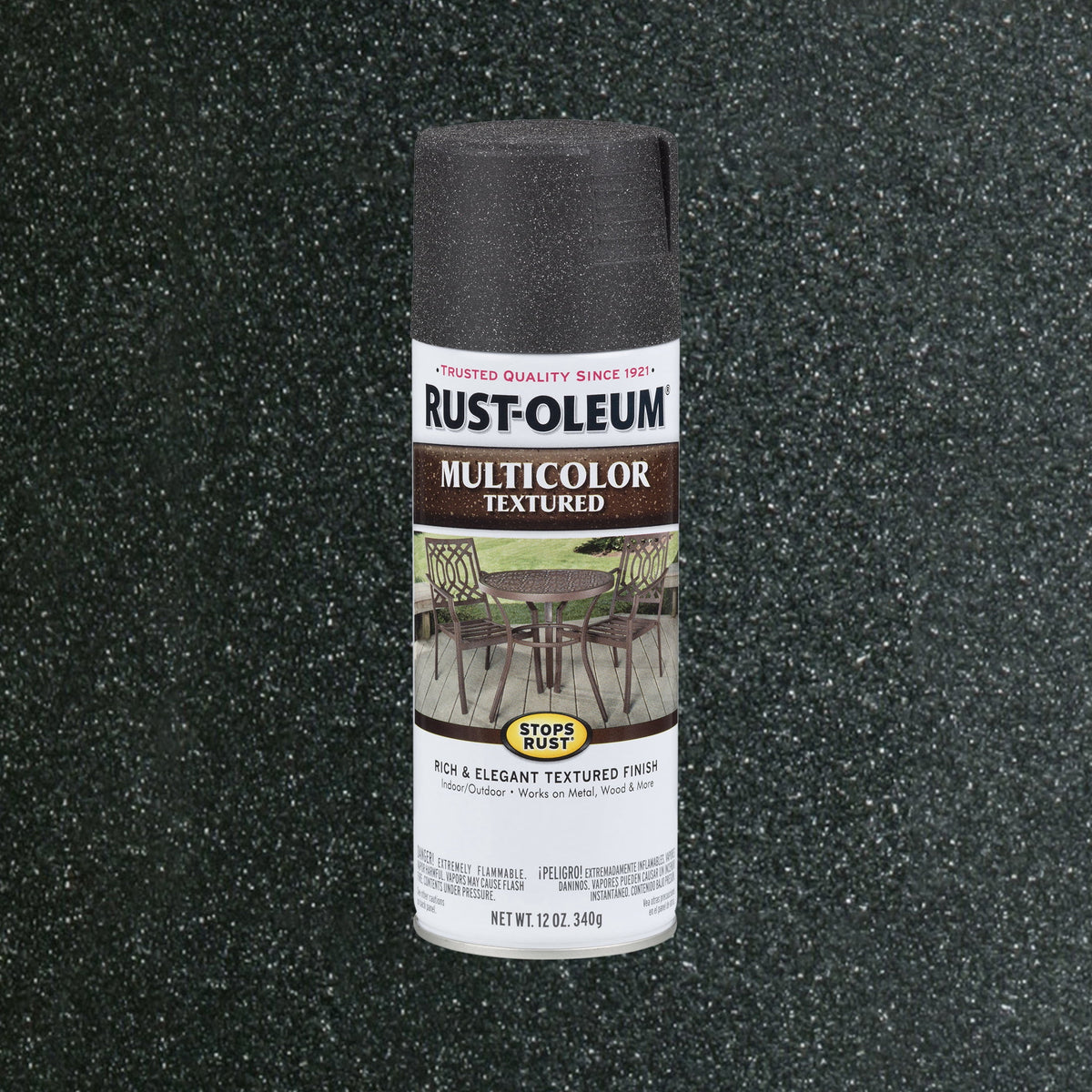 (3 pack) Desert Bisque, Rust-Oleum Stops Rust Multi-Color Textured Spray Paint-223524, 12 oz