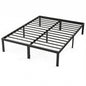 Alvantor Heavy Duty Metal Twin Bed Frame with Steel Slat Support and Storage