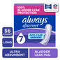 Always Discreet Pads, Ultra Absorbency, Long Length, 104 Count