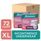 Assurance Women's Incontinence & Postpartum Underwear, X-Large , Maximum Absorbency, 72 Count