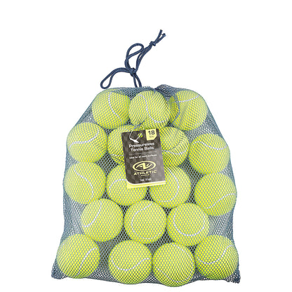 (3 pack) Athletic Works Pressureless Tennis Balls, 18-Pack, for Training and Dog Play