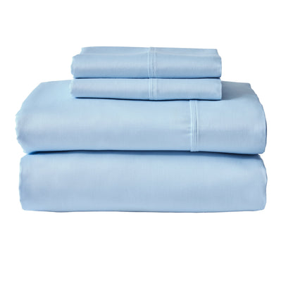 Better Homes & Gardens 4-Piece 300 Thread Count Lysia Floral Green River Cotton Sateen Bed Sheet Set, Queen