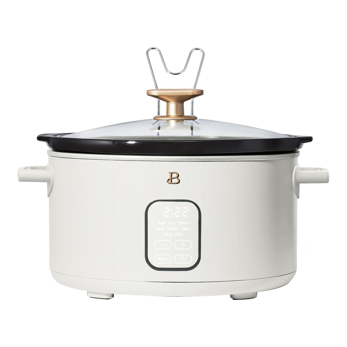 Beautiful 6 Qt Programmable Slow Cooker, Sage Green by Drew Barrymore