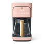 Beautiful by Drew Barrymore 12-Cup Programmable Coffee Maker, White Icing