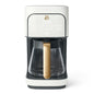 Beautiful by Drew Barrymore 12-Cup Programmable Coffee Maker, White Icing