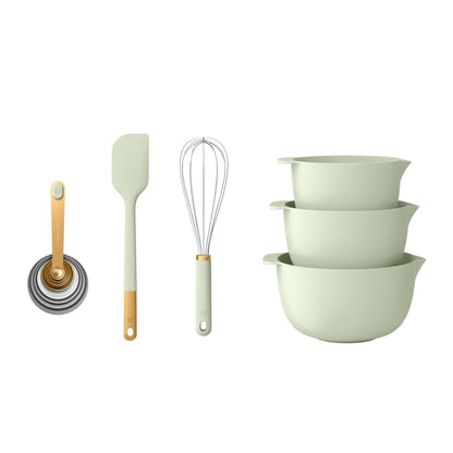 Beautiful by Drew Barrymore Mix & Measure Set, 14-Piece, Porcini Taupe