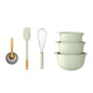 Beautiful by Drew Barrymore Mix & Measure Set, 14-Piece, Porcini Taupe