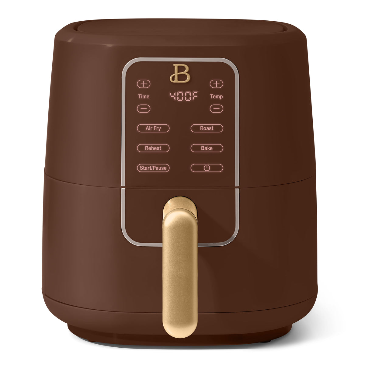Beautiful 3 Qt Air Fryer with TurboCrisp Technology, EverGood Ceramic Nonstick Coating, White Icing by Drew Barrymore