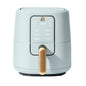 Beautiful 3 Qt Air Fryer with TurboCrisp Technology, EverGood Ceramic Nonstick Coating, White Icing by Drew Barrymore