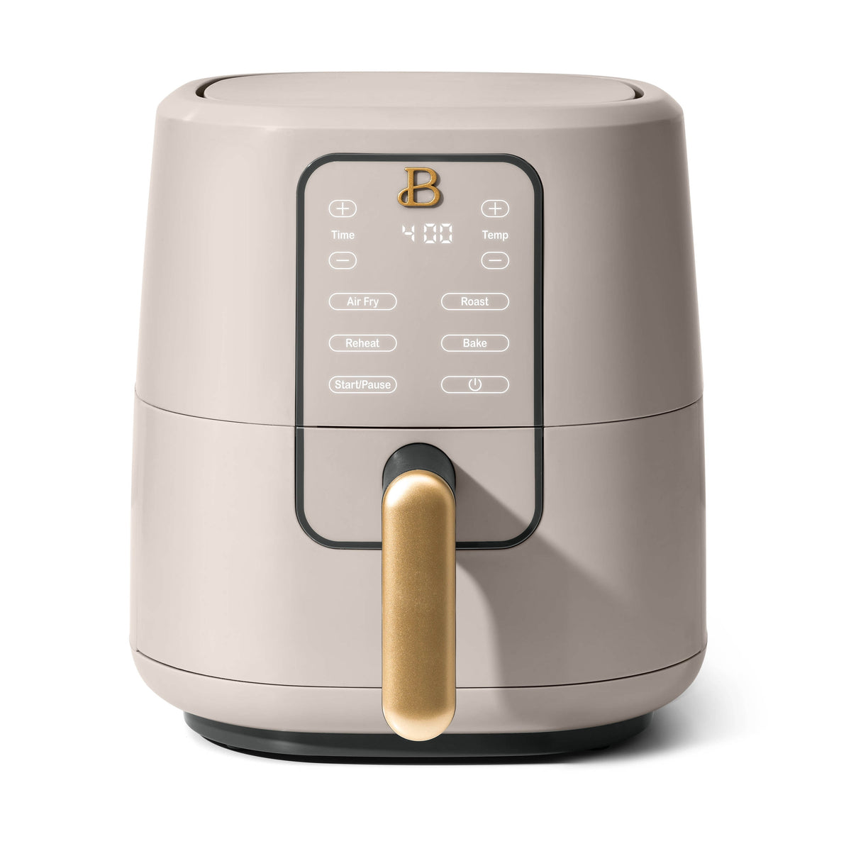 Beautiful 3 Qt Air Fryer with TurboCrisp Technology, EverGood Ceramic Nonstick Coating, White Icing by Drew Barrymore