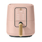 Beautiful 3 Qt Air Fryer with TurboCrisp Technology, EverGood Ceramic Nonstick Coating, White Icing by Drew Barrymore
