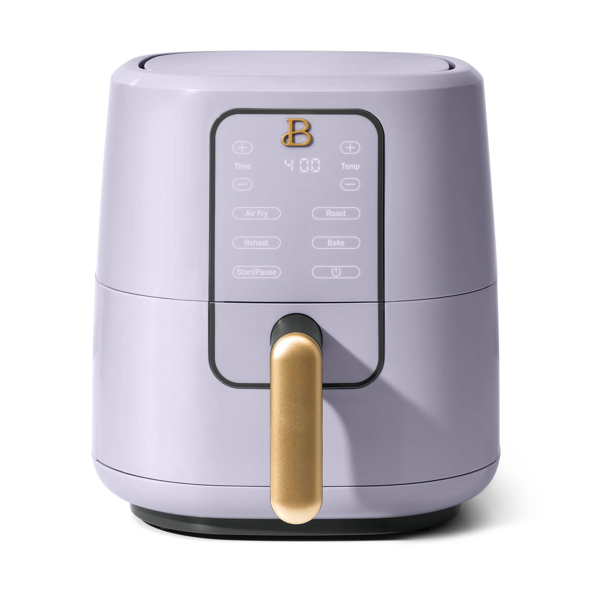 Beautiful 3 Qt Air Fryer with TurboCrisp Technology, EverGood Ceramic Nonstick Coating, White Icing by Drew Barrymore