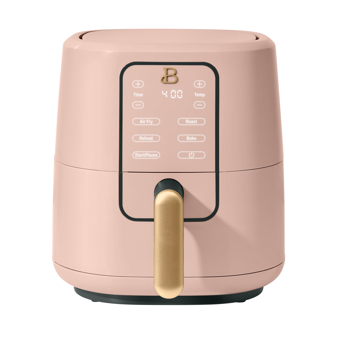 Beautiful 3 Qt Air Fryer with TurboCrisp Technology, EverGood Ceramic Nonstick Coating, Sage Green by Drew Barrymore