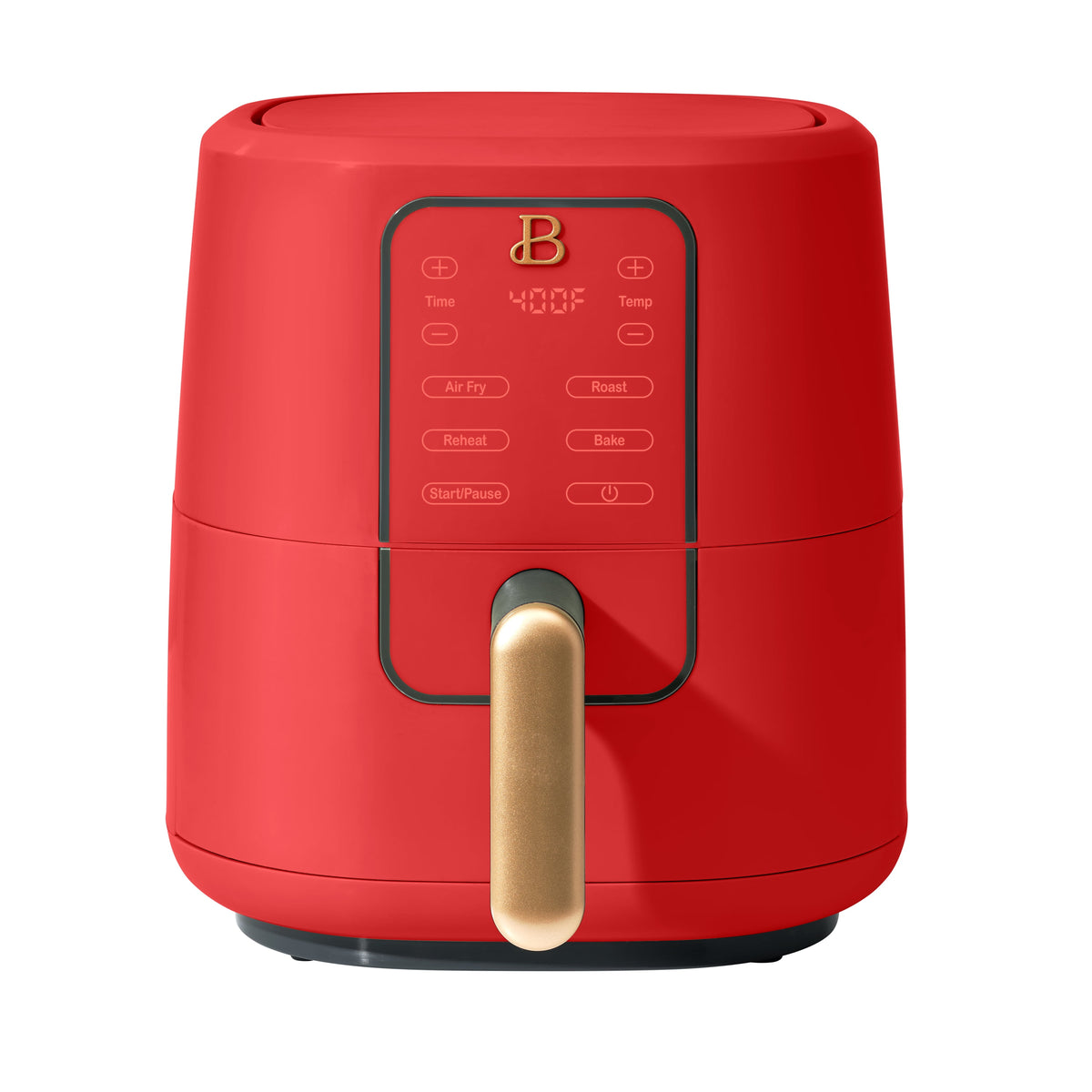Beautiful 3 Qt Air Fryer with TurboCrisp Technology, EverGood Ceramic Nonstick Coating, White Icing by Drew Barrymore